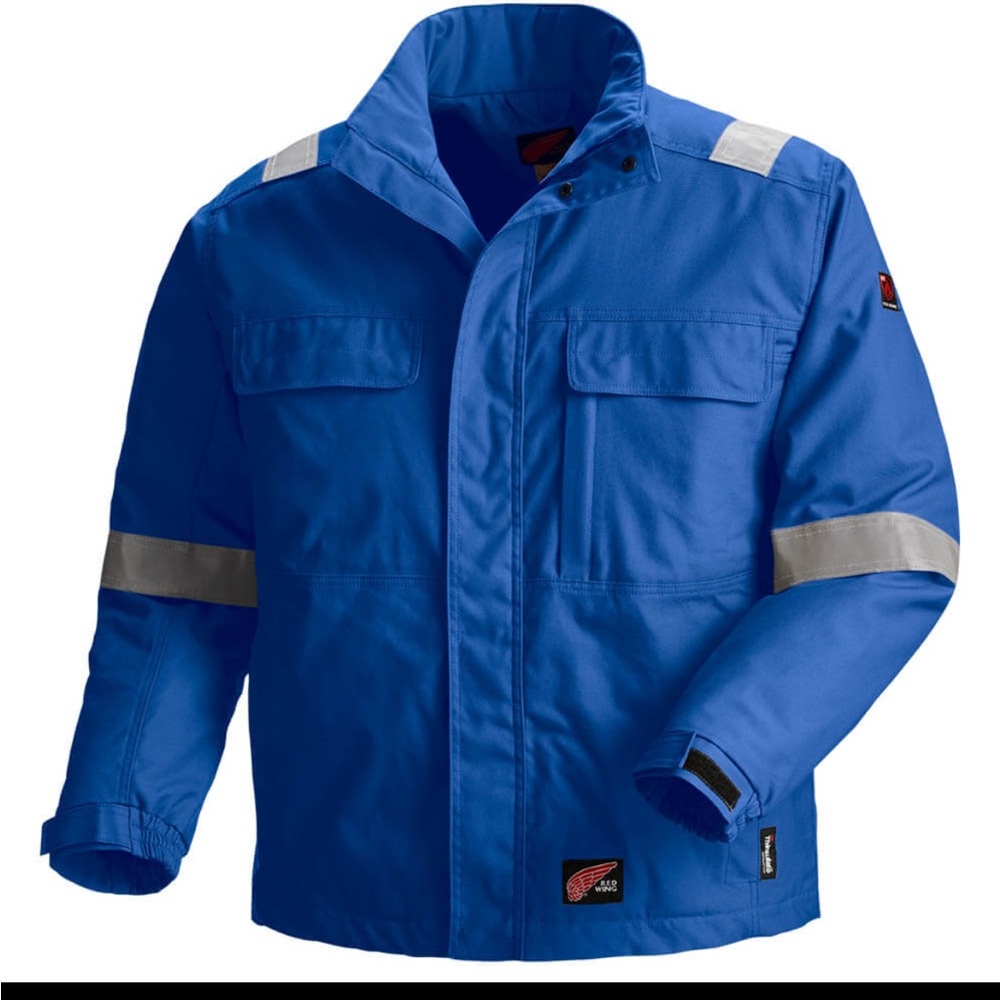 Red Wing Shoes Fire-Resistant Oil Field Tow Truck Parka Ultra-Soft Sz XXL-T NEW